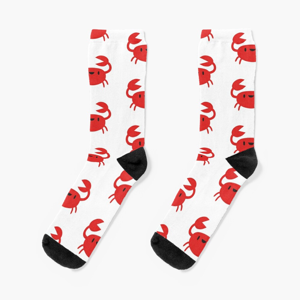 Disover Happy Crab | Socks