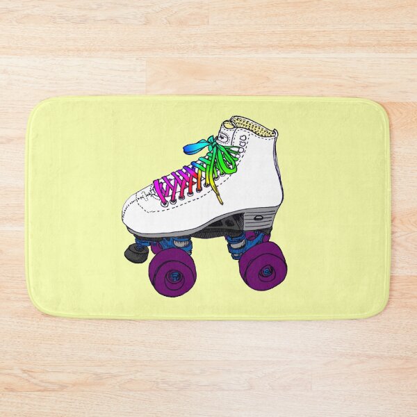 Item preview, Rollerskate with Rainbow laces designed and sold by amberwjohnson.