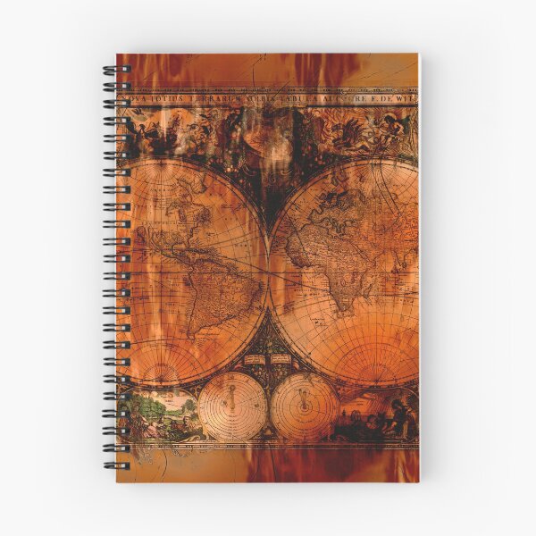 Item preview, Grunge Vintage Old World Map designed and sold by NaturePrints.