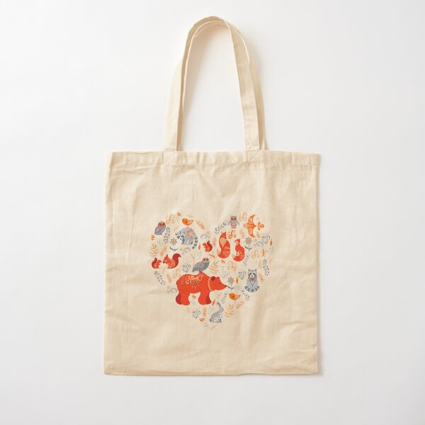 Item preview, Fairy-tale forest. Fox, bear, raccoon, owls, rabbits, flowers and herbs on a blue background. designed and sold by Skaska.