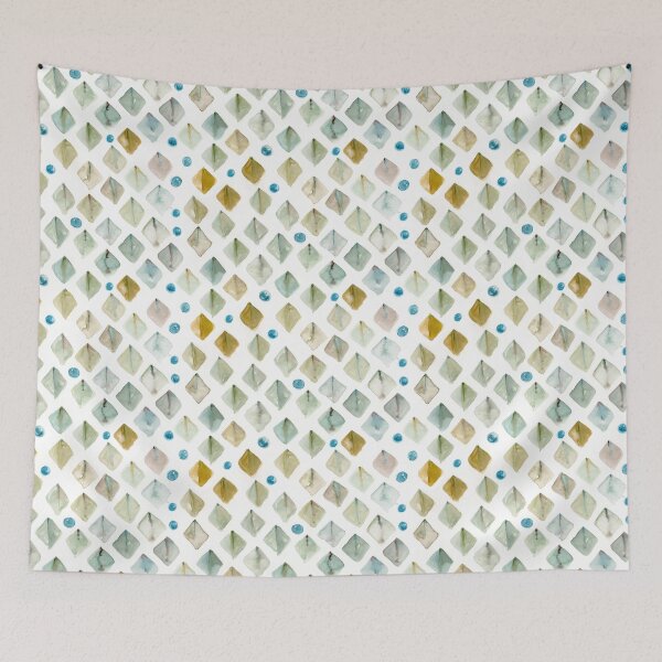 Artikelvorschau, Aquarell Diamanten entworfen und verkauft von Julie Prescesky.