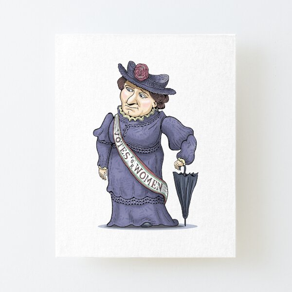 Nellie McClung Canvas Mounted Print