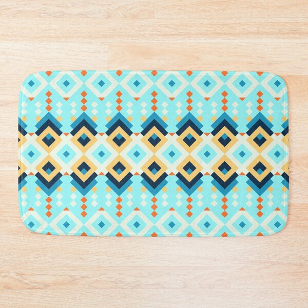 Item preview, Ethnic geometric pattern with elements of traditional tribal folk style.  designed and sold by Skaska.