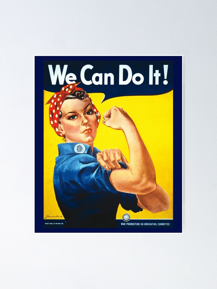 Poster Vintage We can do it