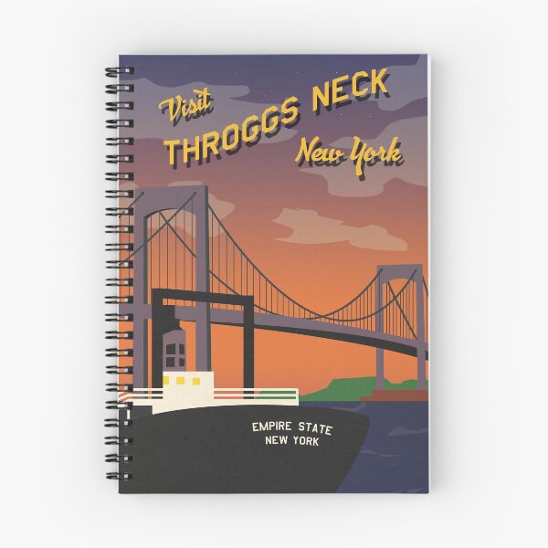 Item preview, Vintage Throggs Neck New York Poster designed and sold by Luke Danko.