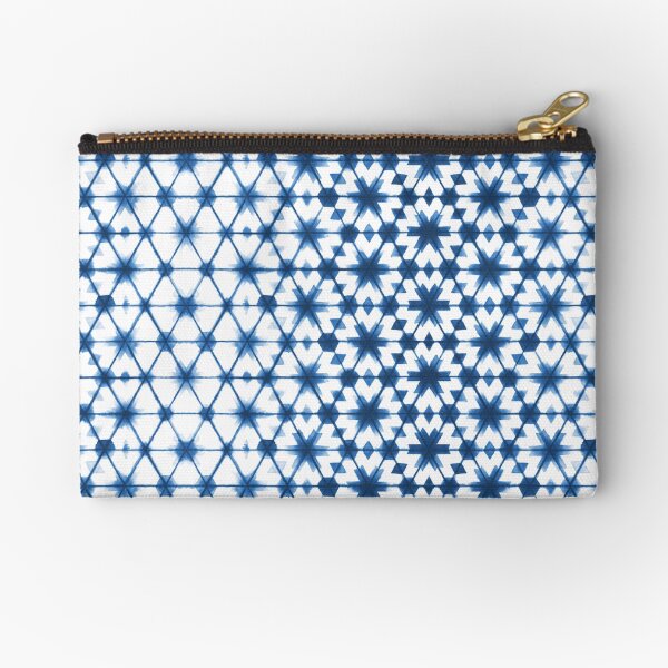Shibori via Morocco Zipper Pouch