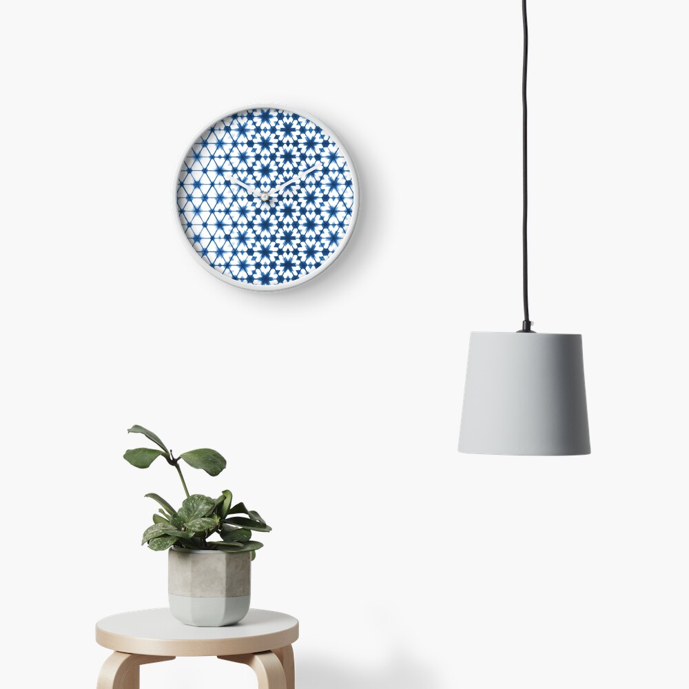 Shibori via Morocco Clock