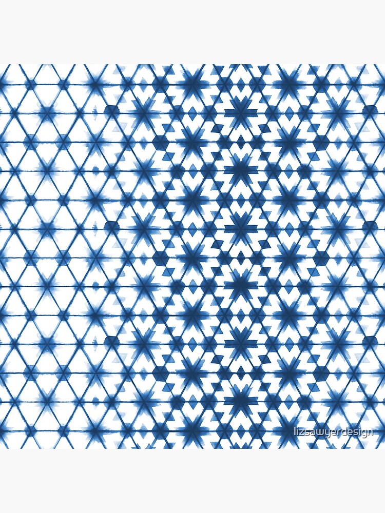 Shibori via Morocco by lizsawyerdesign