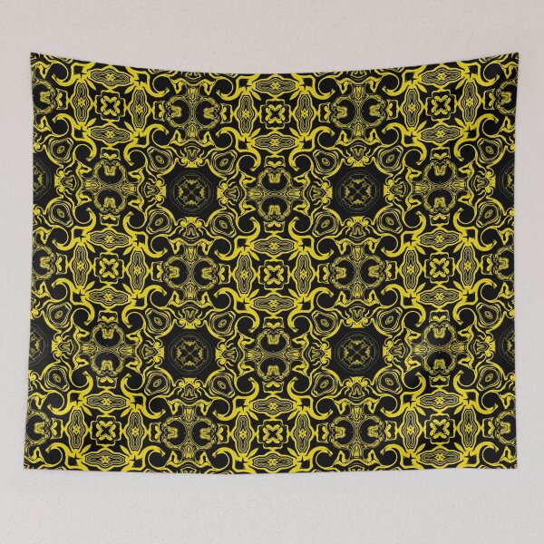 Item preview, Monochrome Yellow Mosaic, Pattern 3, by Bennydoscope designed and sold by Bennydoscope.
