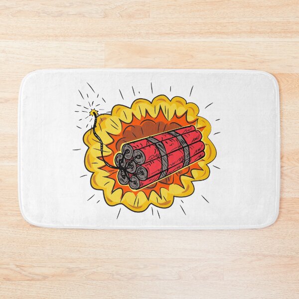Item preview, TNT Dynamite Stick Lit Fuse Exploding Drawing designed and sold by patrimonio.