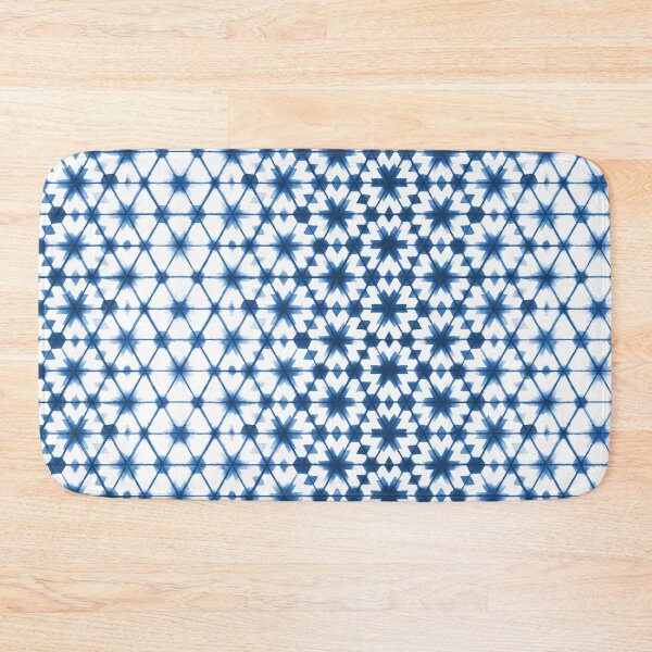 Shibori via Morocco Bath Mat