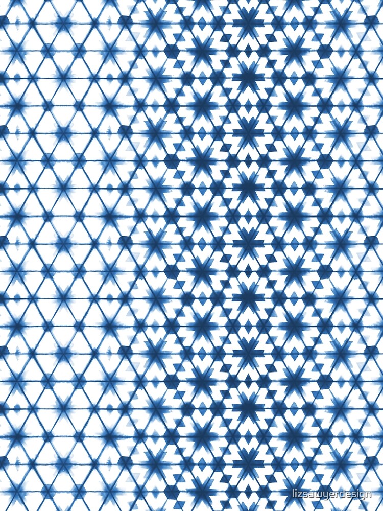 Shibori via Morocco by lizsawyerdesign