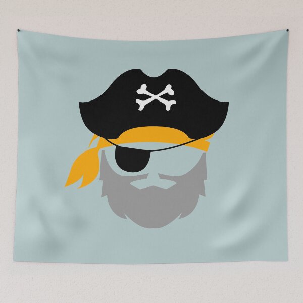 Item preview, Pirate Sticker - ARGH designed and sold by caroleighdeneen.