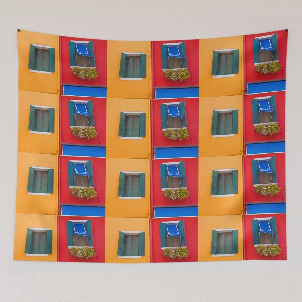 Item preview, Italy. Burano. Windows in Bold Colors. designed and sold by vadim19.