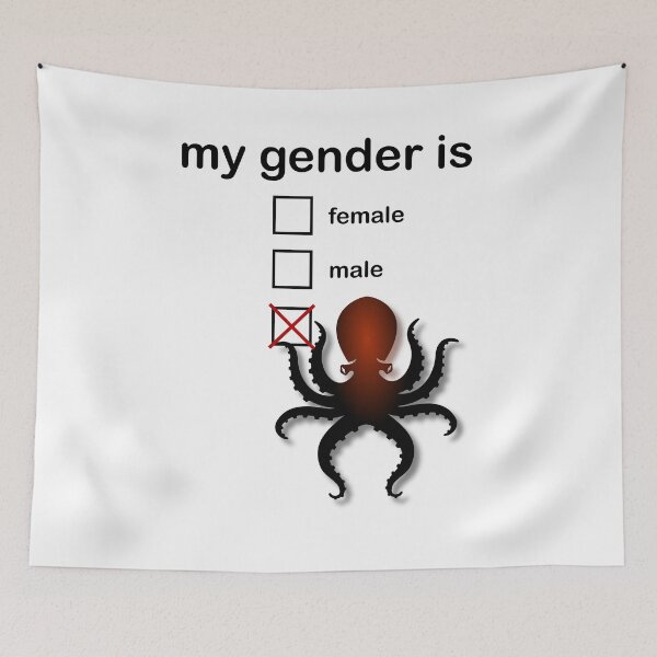 Item preview, My Gender Is Cthulhu designed and sold by Bug & Brush.