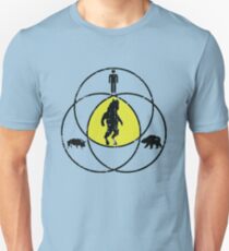 Man Bear Pig Venn Diagram Unisex T-Shirt