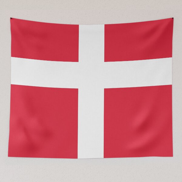 Item preview, Danish flag designed and sold by designseventy.