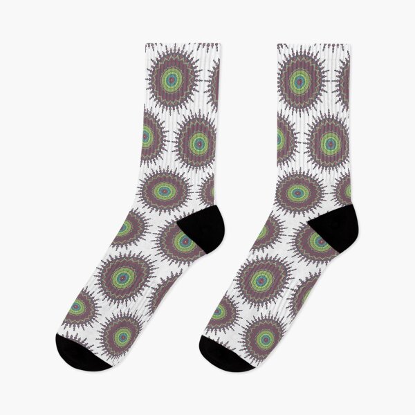 Item preview, Mandala Boho Yoga Ethnic Sunburst All Over Print Seamless Sublimation Round Pattern designed and sold by 108dragons.