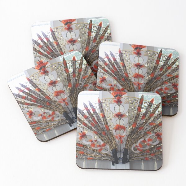 Item preview, Feather Fan designed and sold by Tylers-Art-Cart.