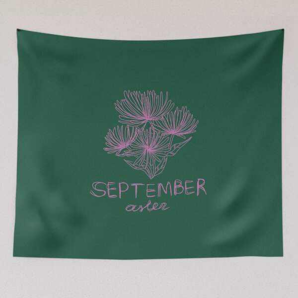 Item preview, Aster (September Flower) designed and sold by Ma-an.