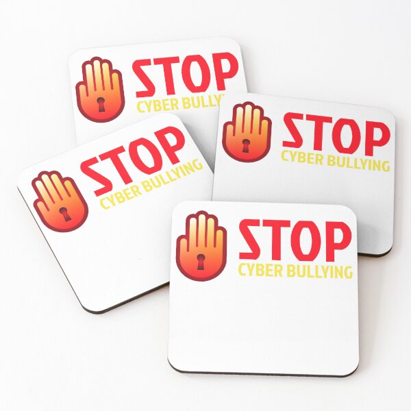 Item preview, Stop Cyber Bullying | Hand Keyhole Computer Awareness designed and sold by JakesRWild.