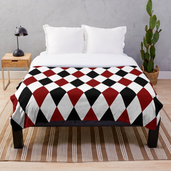 Item preview, Arlequín Rojo Blanco Negro designed and sold by starrylite.