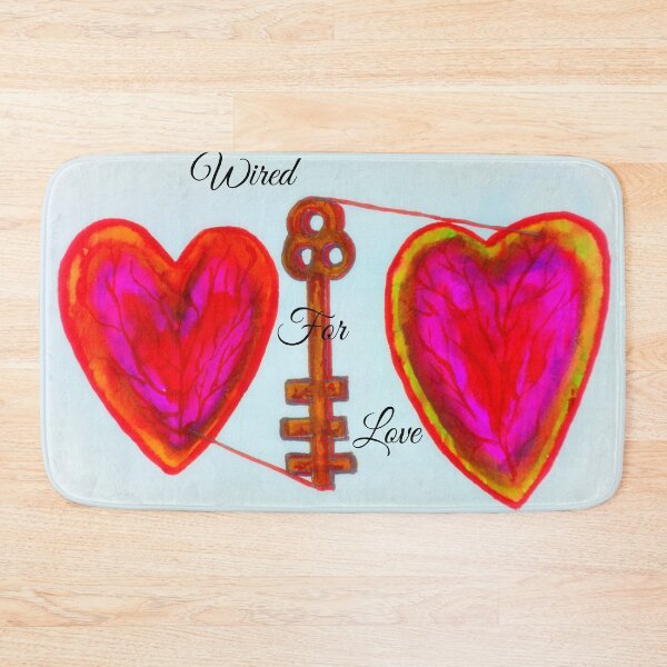 Item preview, Wired for Love designed and sold by MoreGoodArt.
