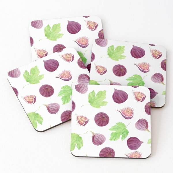 Item preview, Watercolor Illustration of Fruit Figs designed and sold by cornercroft.