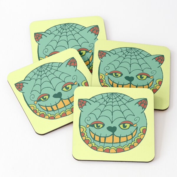 Item preview, Crazy Sugar Skull Cat designed and sold by missmann.