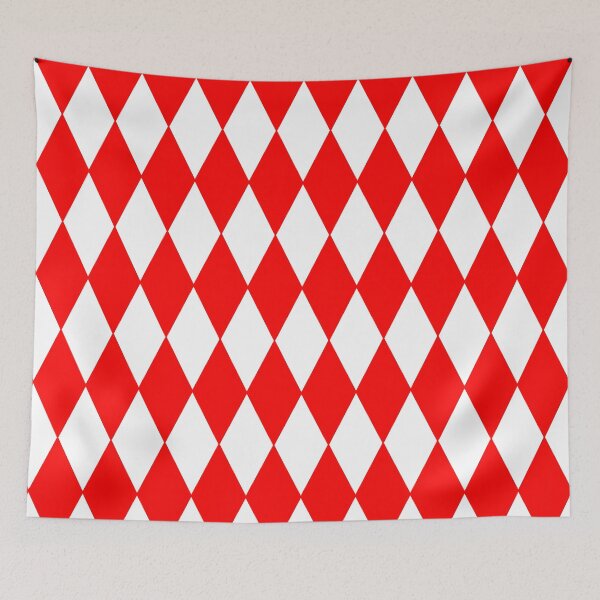 Aperçu de l'œuvre Arlequin Rouge et Blanc créée et vendue par starrylite.