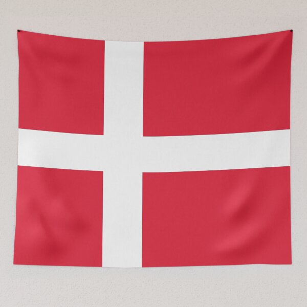 Item preview, Denmark flag designed and sold by designseventy.