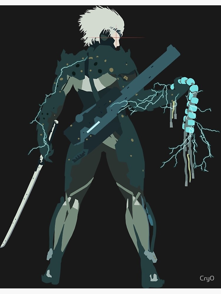 Raiden from Metal Gear Solid – Game Art