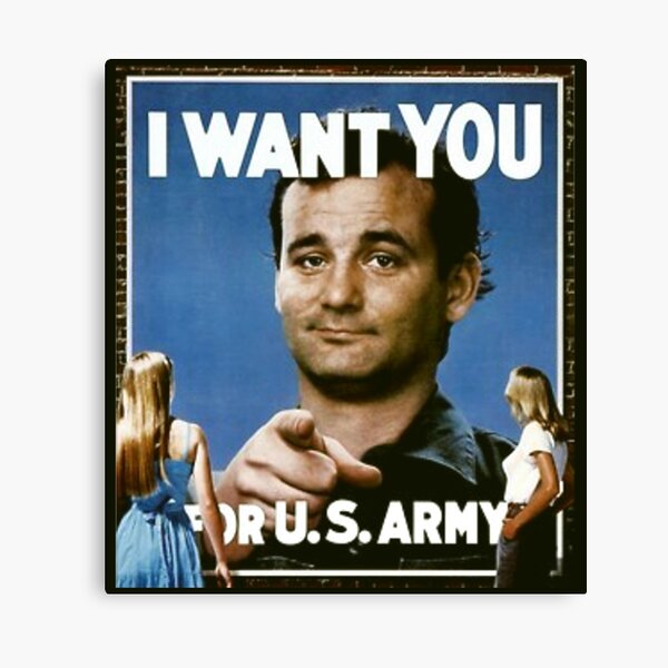 War... Good god ya'll... Canvas Print