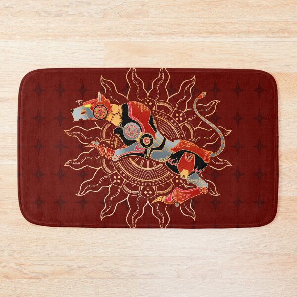 Item preview, Red Lion Batik designed and sold by bloomejasmine.