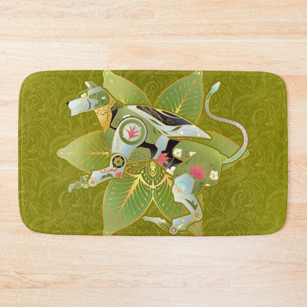 Item preview, Green Lion designed and sold by bloomejasmine.