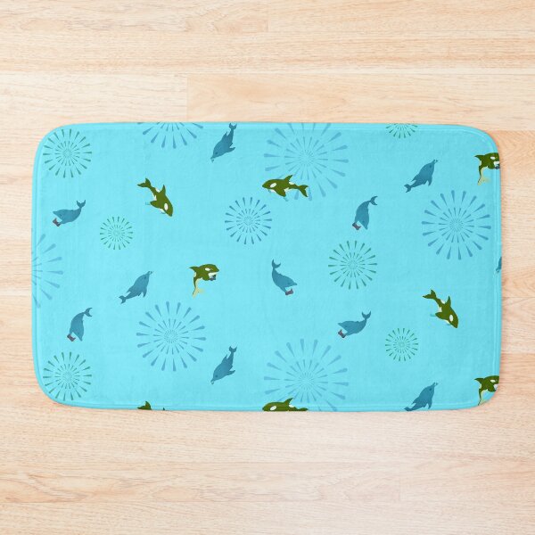Item preview, Blue Dolphin and Orca designed and sold by bloomejasmine.