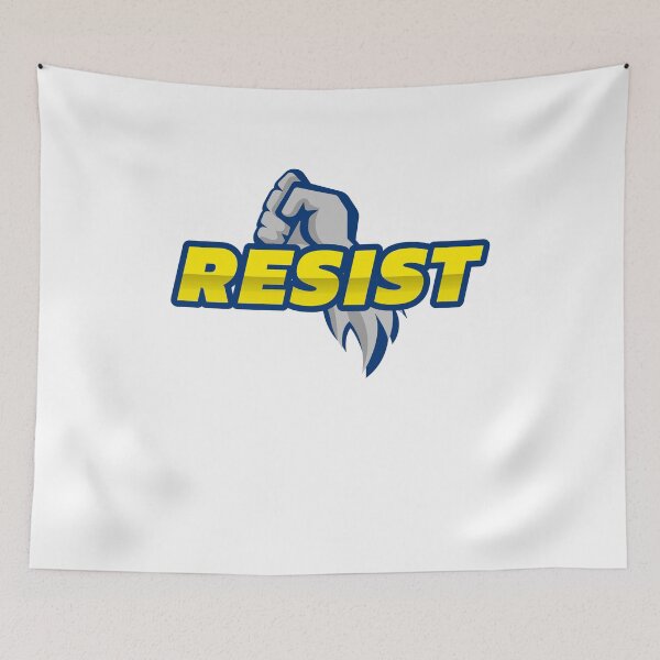 Item preview, Fist Raised Opposition | Resistance Revolution Peace Rebellion March Gear designed and sold by JakesRWild.