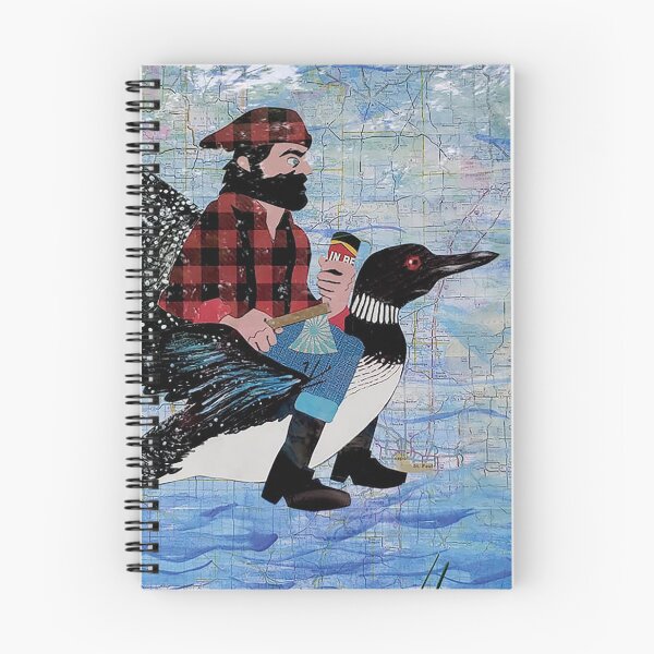 Item preview, Paul Bunyan Rides His Great Loon with Grainbelt Nordeast designed and sold by Pkfridley.