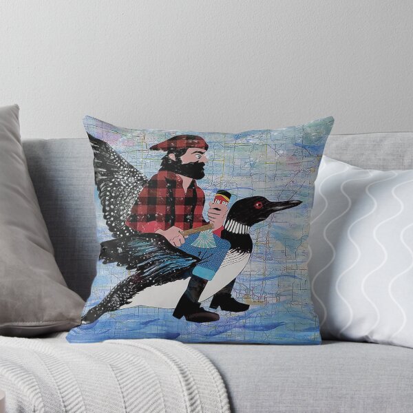Item preview, Paul Bunyan Rides His Great Loon with Grainbelt Nordeast designed and sold by Pkfridley.