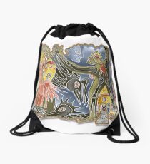 welcome home Drawstring Bag