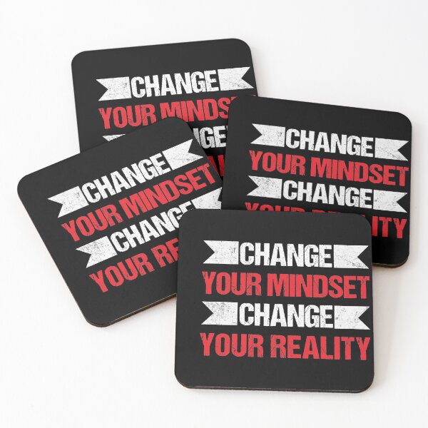 Item preview, Change Your Mindset Change Reality Affirmation Manifestation Motivational Gift Apparel for Men and Women designed and sold by GabiBlaze.