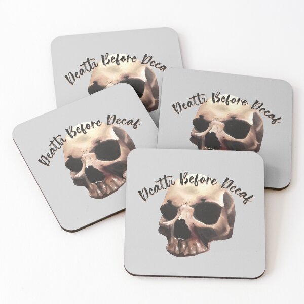 Item preview, Death Before Decaf designed and sold by EunoiaDynasty.