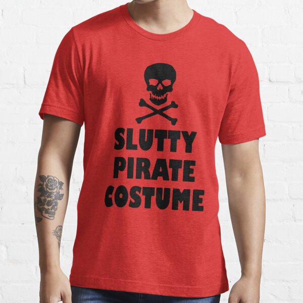 Sexy Women Pirate Costume Halloween Outfit Essential T-Shirt for Sale by  melsens