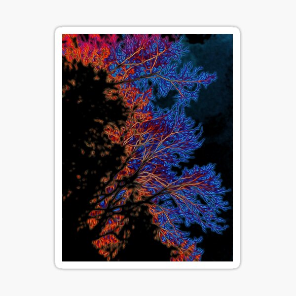Against the Sky Sticker
