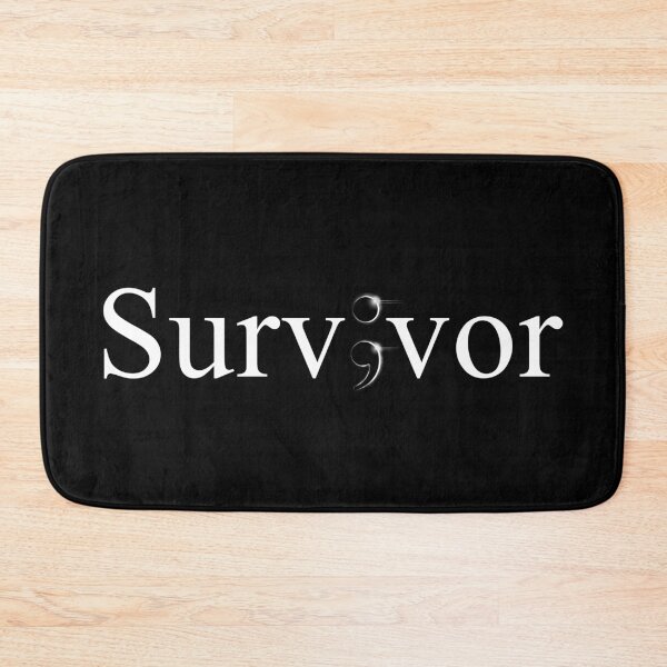 Item preview, Survivor Solar Eclipse Semicolon designed and sold by BetweenTwoPages.