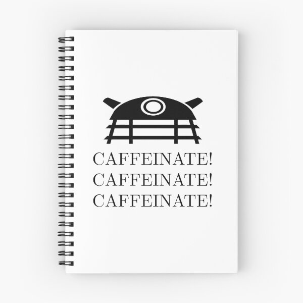 Item preview, CAFFEINATE CAFFEINATE CAFFEINATE designed and sold by tailcat.