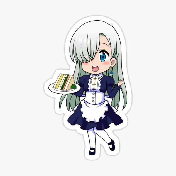 Elizabeth Liones, Sandwich Ver. (Chibi) Pegatina