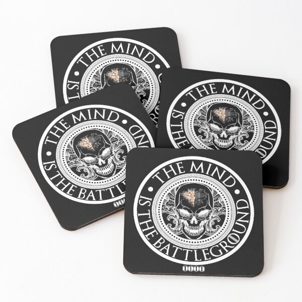 Item preview, THE MIND IS THE BATTLEGROUND- MOTIVATION designed and sold by 1111athletics.