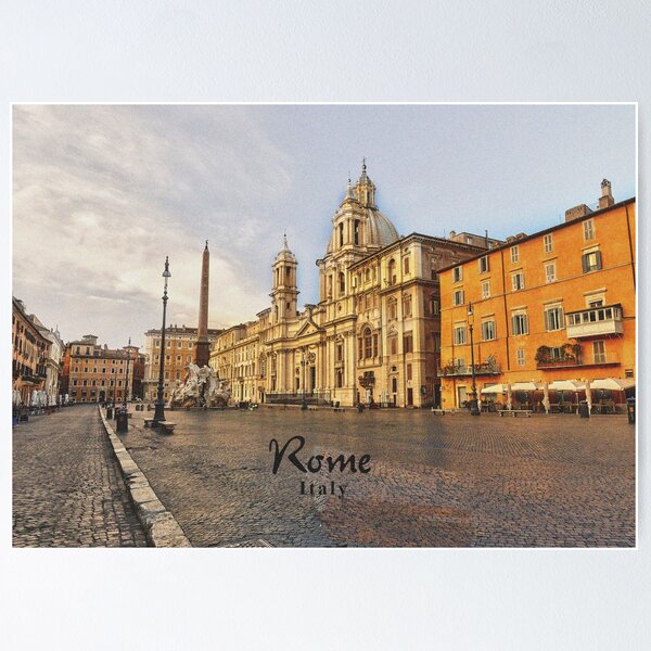 Item preview, Rome, Italy - Piazza Navona designed and sold by leemcnut.