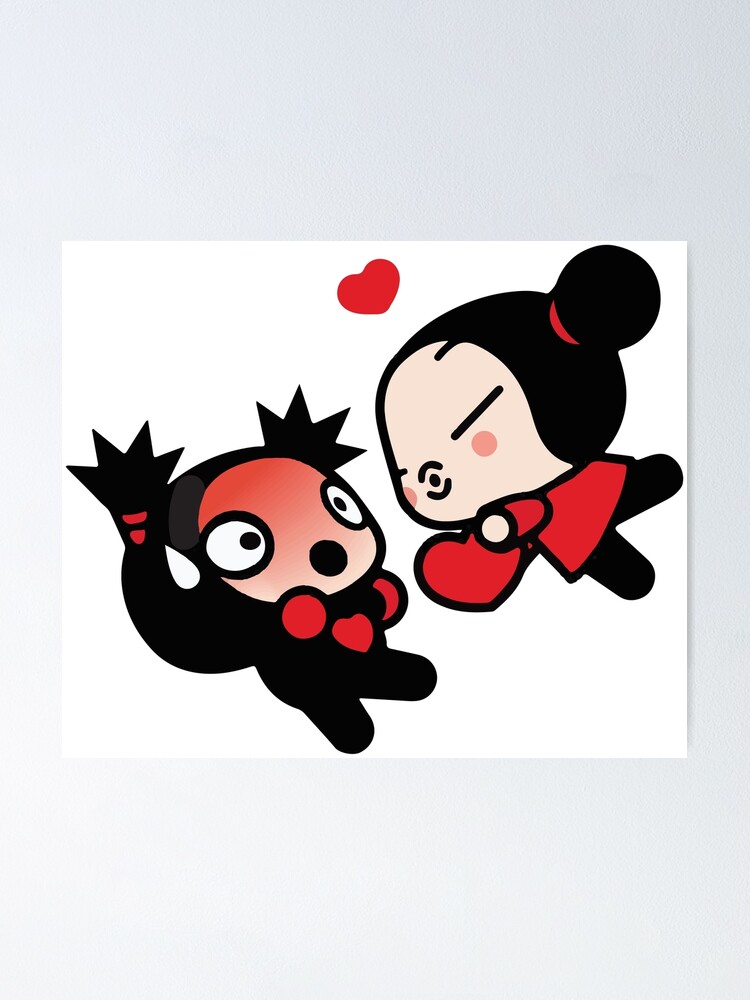 Pucca Und Garu Poster Von Baileybutler24 Redbubble